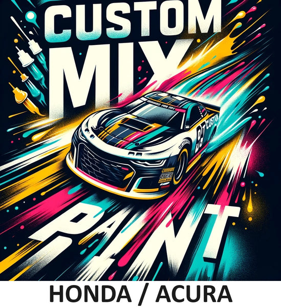 Custom Automotive Touch Up Spray Paint For HONDA / ACURA Cars - Jerzyautopaint.com