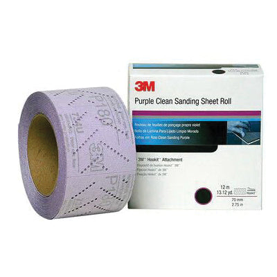 3M-30701 Hookit™ Clean Sanding Sheet Roll, P600 Grit - Jerzyautopaint.com