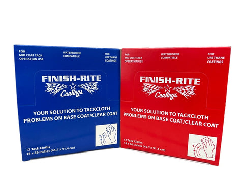 Finish-Rite Tack Cloth Blue and White - Jerzyautopaint.com