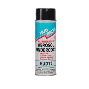 HUD BRITE Paintable Rubberized Undercoat Black 17.7oz - Jerzyautopaint.com