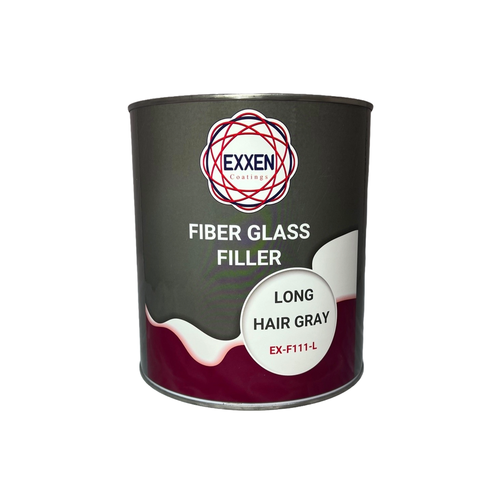 Exxen Coatings Fiberglass Filler Long Hair Gray