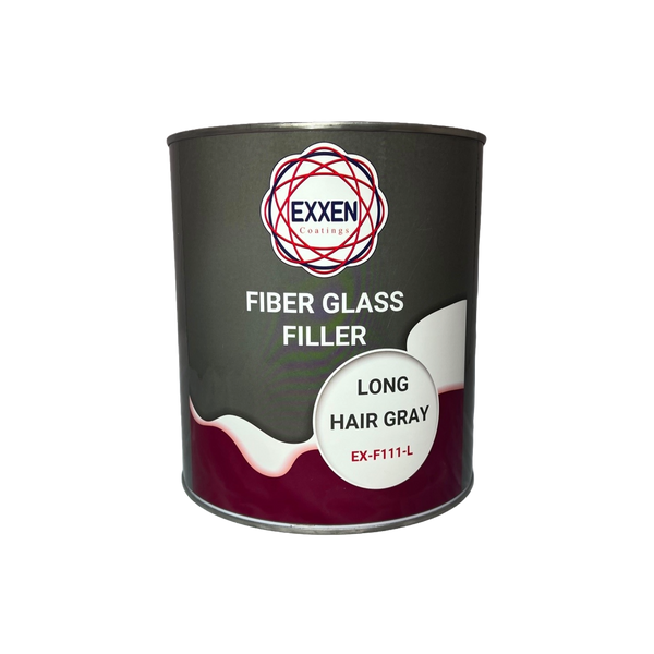 Exxen Coatings Fiberglass Filler Long Hair Gray - Jerzyautopaint.com
