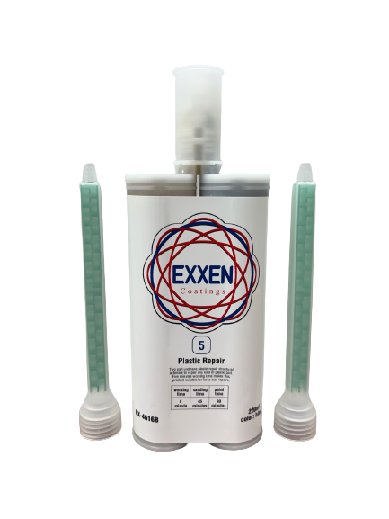 Exxen Coatings Plastic Repair 5 Minutes 2 Part Adhesive - Jerzyautopaint.com