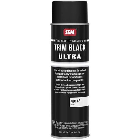 SEM-41023 / 49143 TRIM BLACK ULTRA SATIN - Jerzyautopaint.com