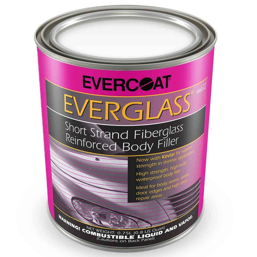 Evercoat 632 Fiberglass Reinforced Body Filler Quart w/hardener