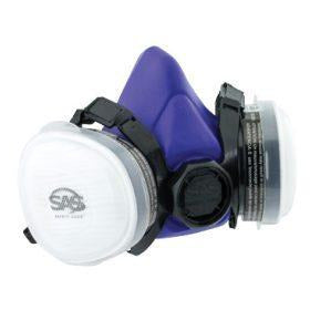 SAS Bandit Disposable Dual Cartridge OV / N95 Respirator, Paint Mask - Jerzyautopaint.com