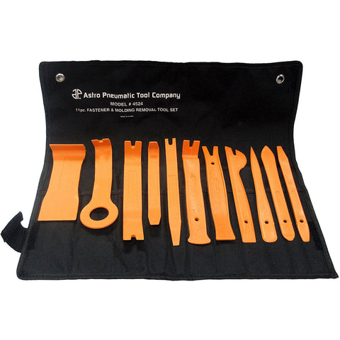 Astro 4524 Auto Fastener and Molding Removal Tool Set, 11 PCS - Jerzyautopaint.com