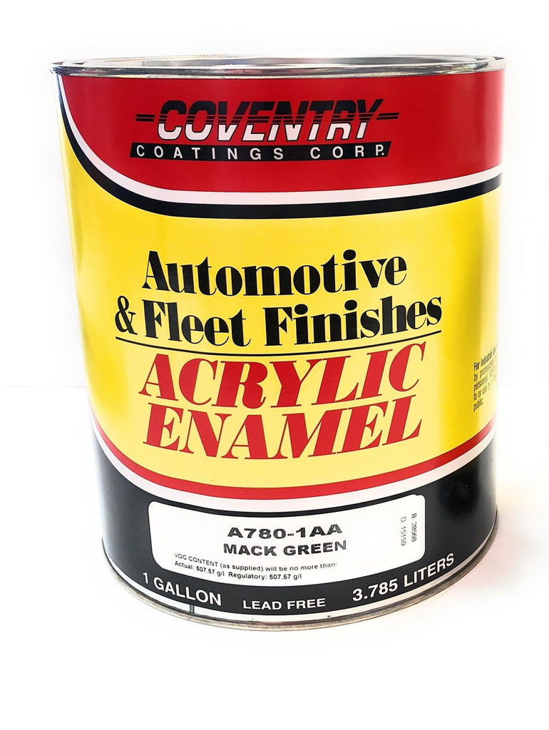 Mack Green Acrylic Enamel Single Stage Paint Gal w/Hardener