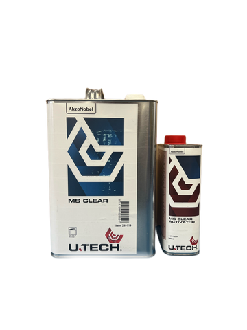 U-TECH MS Clear Coat 0.75 US Gallon w/Quart Hardener 3:1 - Jerzyautopaint.com