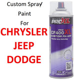 Custom Automotive Touch Up Spray Paint For CHRYSLER / DODGE - Jerzyautopaint.com