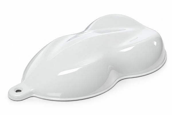White 2K Acrylic Urethane Single Stage Automotive Paint, Gallon w/Qt Hardener 4:1