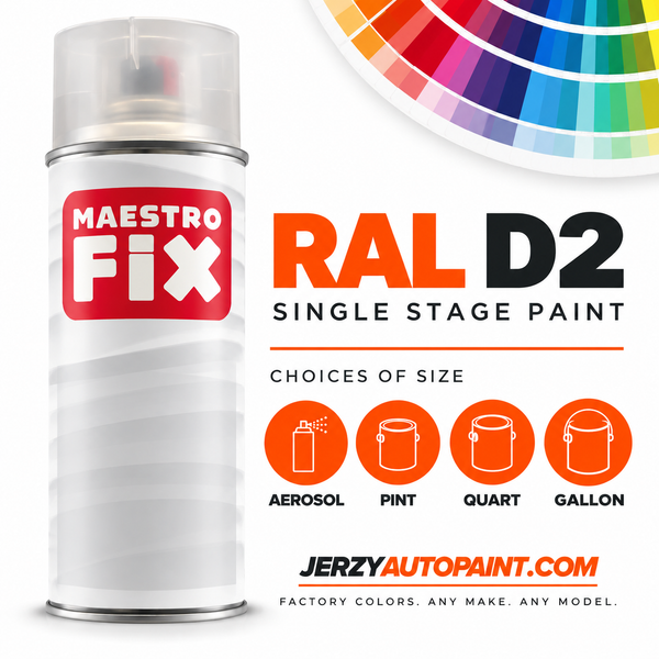 RAL D2 PAINT - AEROSOL OR CAN (SPRAY OR ROLL ON)