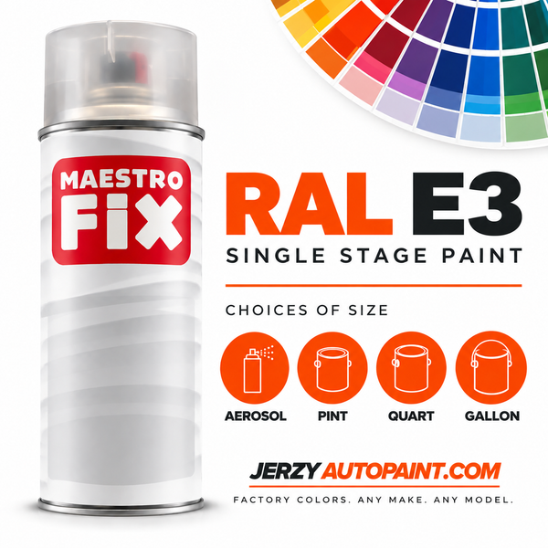 RAL E3 SINGLE STAGE PAINT - AEROSOL OR CAN (SPRAY OR ROLL ON)