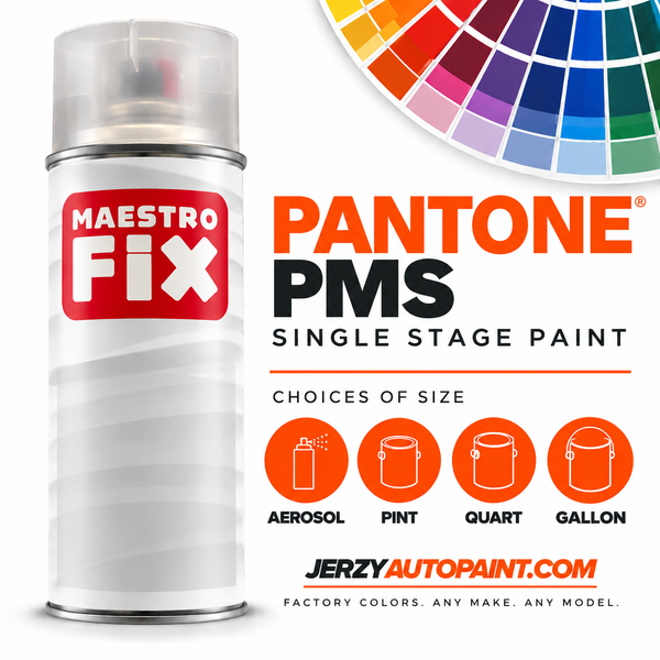 PANTONE PMS SINGLE STAGE PAINT - AEROSOL OR CAN (SPRAY OR ROLL ON)