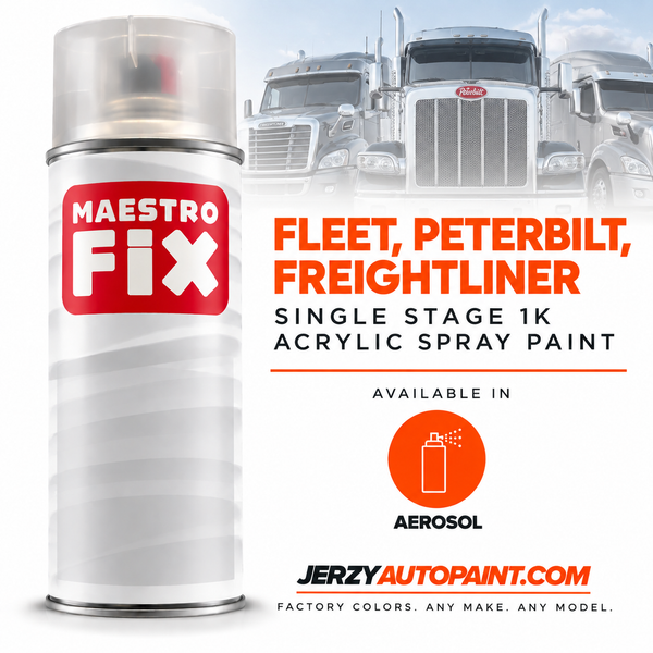 FLEET, PETERBILT, FREIGHTLINER SINGLE STAGE 1K ACRYLIC SPRAY PAINT