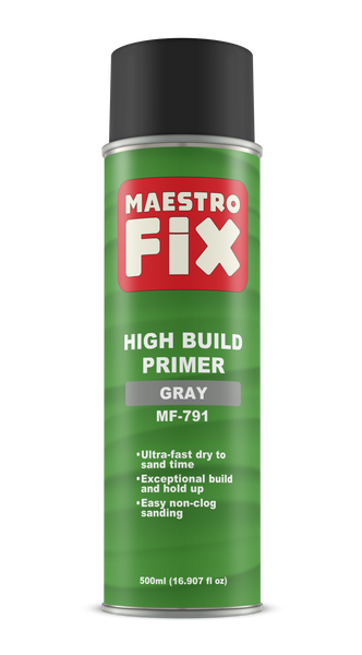 Maestro Fix High Build Aerosol Primer Gray, Black, White - Jerzyautopaint.com