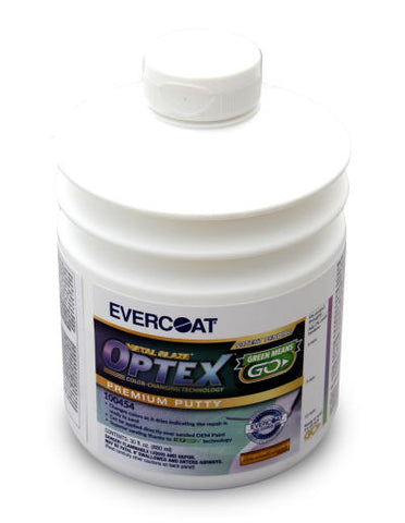 Evercoat 100454 Metal Glaze® OPTEX™ Ultra Premium Body Filler & Glazing Putty, 30 oz (880 mL) Pump Bottle