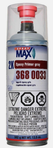 Spray Max 3680033 2k Epoxy Primer Gray