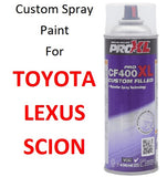 Custom Automotive Touch Up Spray Paint For TOYOTA / LEXUS Cars - Jerzyautopaint.com