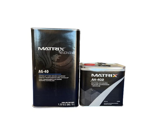 MATRIX AG-40 HIGH SOLID EUROPEAN CLEAR COAT 5L W/ HARDENER 2:1 - Jerzyautopaint.com