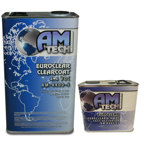 PROSPRAY AMTECH AM-4400 PERFORMANCE EUROCLEAR CLEARCOAT 5L - Jerzyautopaint.com