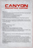 Canyon Bed Liner, Black, Gallon with Activator, w/Schutz gun - Online Special Only