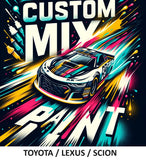 Custom Automotive Touch Up Spray Paint For TOYOTA / LEXUS Cars - Jerzyautopaint.com