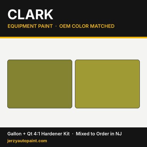 Clark equipment paint OEM colors