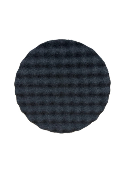 8" Waffle Foam Black Polishing Pad (2 PACK) - Jerzyautopaint.com