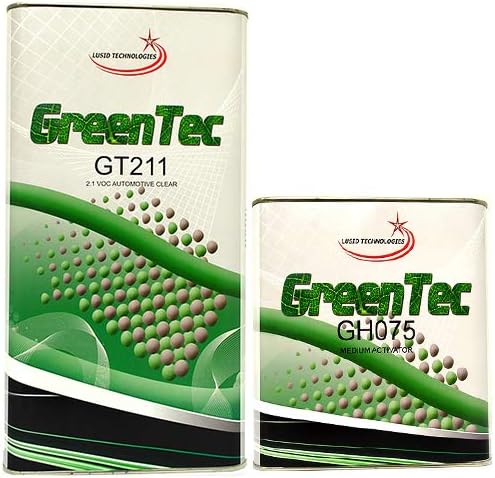 GreenTec GT211 Premium European Clear Coat 2:1:1 (2.1 VOC) Clear