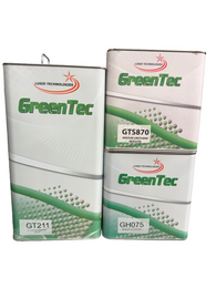 GreenTec GT211 Premium European Clear Coat 2:1:1 (2.1 VOC) Clear Coat, Hardener and Reducer, 10 Liter Kit