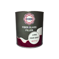 Exxen Coatings Fiberglass Filler Long Hair Gray