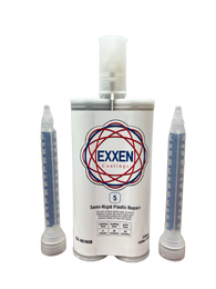 Exxen Coatings Semi-Rigid Plastic Repair 5 Minutes 2 Part Adhesive - Jerzyautopaint.com