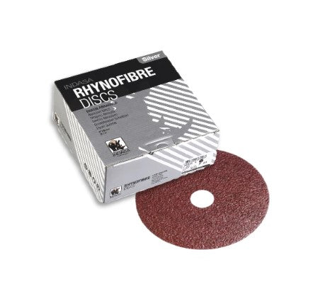 INDASA 1000-36 Rhynofibre Grinding Disc, 5 in Dia, P36 Grit - Jerzyautopaint.com