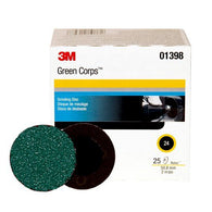 3M - 24 Grit Grinding Disc Roloc 2" / 1398 - Jerzyautopaint.com