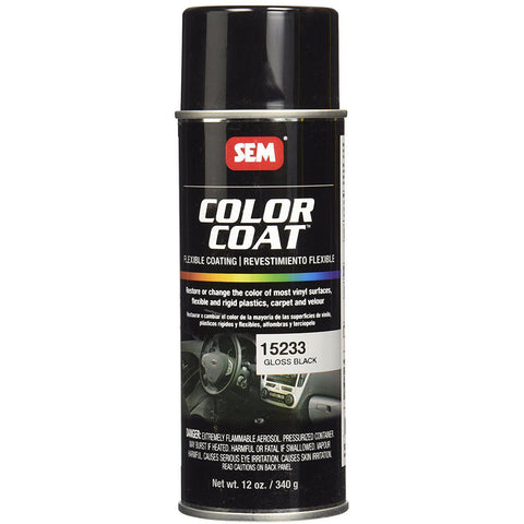 SEM-15233 GLOSS BLACK COLOR COAT - Jerzyautopaint.com