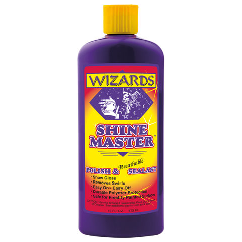 Wizards 11033 Shine Master Breathable Polish & Sealant - 16 oz. - Jerzyautopaint.com