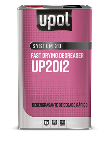 U-pol Solvent Based Fast Panel Wipe & Degreaser 5 Liter, UP2012 - Jerzyautopaint.com