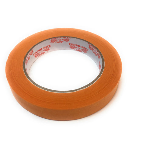 1 in x 60 yds Orange Colored Masking Tape