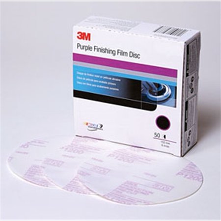 3M-30668 Purple Finishing Film Disc P1200 6" - Jerzyautopaint.com