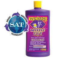 Wizards 11048 Mystic Cut Compound - 32 OZ - Jerzyautopaint.com
