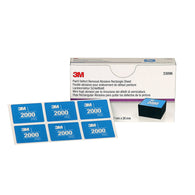 3M 33896 37mm x 28 mm Paint Defect Removal Abrasive 2000 Rectangle, Box of 10 Sheets - Jerzyautopaint.com