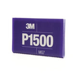 3M 34343 P1500 Grit, Abrasive Hand Sheet, 5-1/2 in W x 6.8 in L, Fine Grade, Purple, Wet/Dry - Jerzyautopaint.com