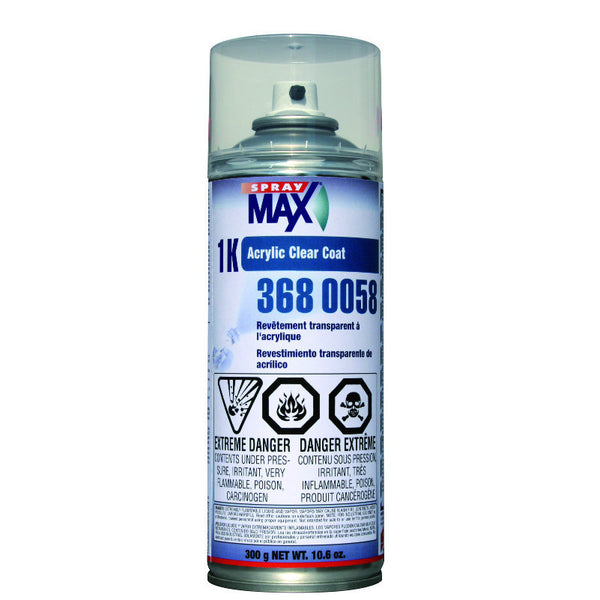 Spray Max 2K Clear Glamour Aerosol Clear Coat , 3680061