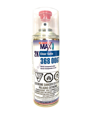 Spraymax 2K Semi-Matte Clearcoat, 3680067