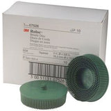 3M - 7526 Roloc Bristle Discs 50 Grit Coarse / Green - Jerzyautopaint.com