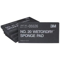 3M Wetordry Sponge Pad 20 - 2 3/4" x 5 1/2" x 3/8 in" - 05526 - Jerzyautopaint.com