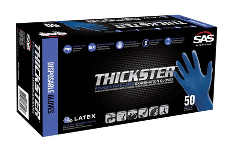 Thickster Latex Disposable Gloves (Powder-Free) - Jerzyautopaint.com