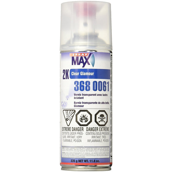 Spray Max 2K Clear Glamour Aerosol Clear Coat , 3680061 - Jerzyautopaint.com