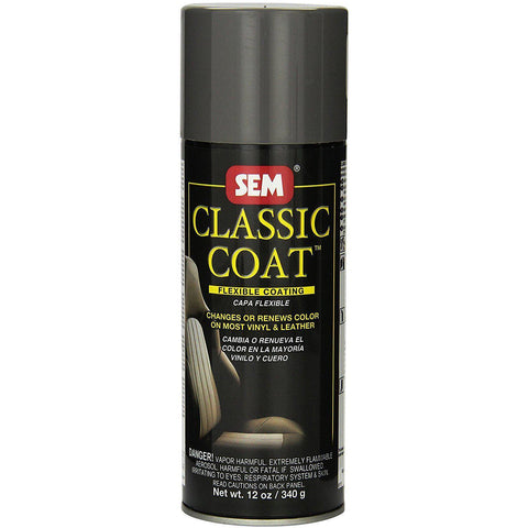 SEM 17103 Paint Leather Vinyl Dark Gray Classic Coat - 12 oz. - Jerzyautopaint.com